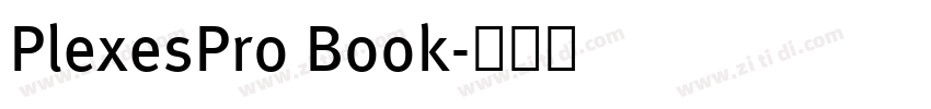 PlexesPro Book字体转换